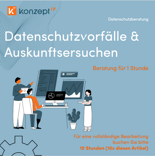 Beratung bei einem Datenschutzvorfall oder Auskunftsersuchen