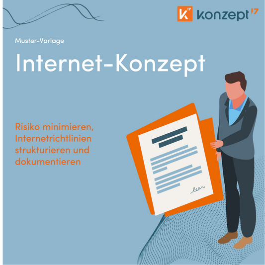 Mustervorlage - Internet-Konzept